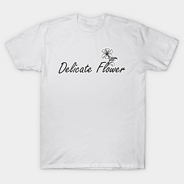 Delicate Flower T-Shirt by Taversia